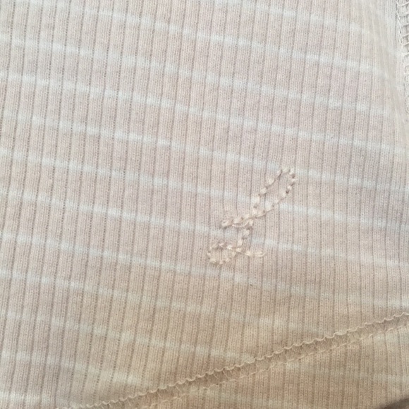 Light pink striped mid-sleeve top - Picture 6 of 6